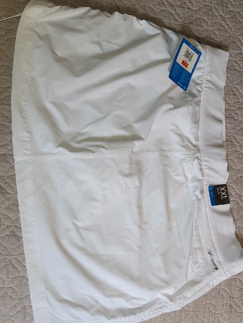 Columbia White Women's Skort - Picture 5 of 9